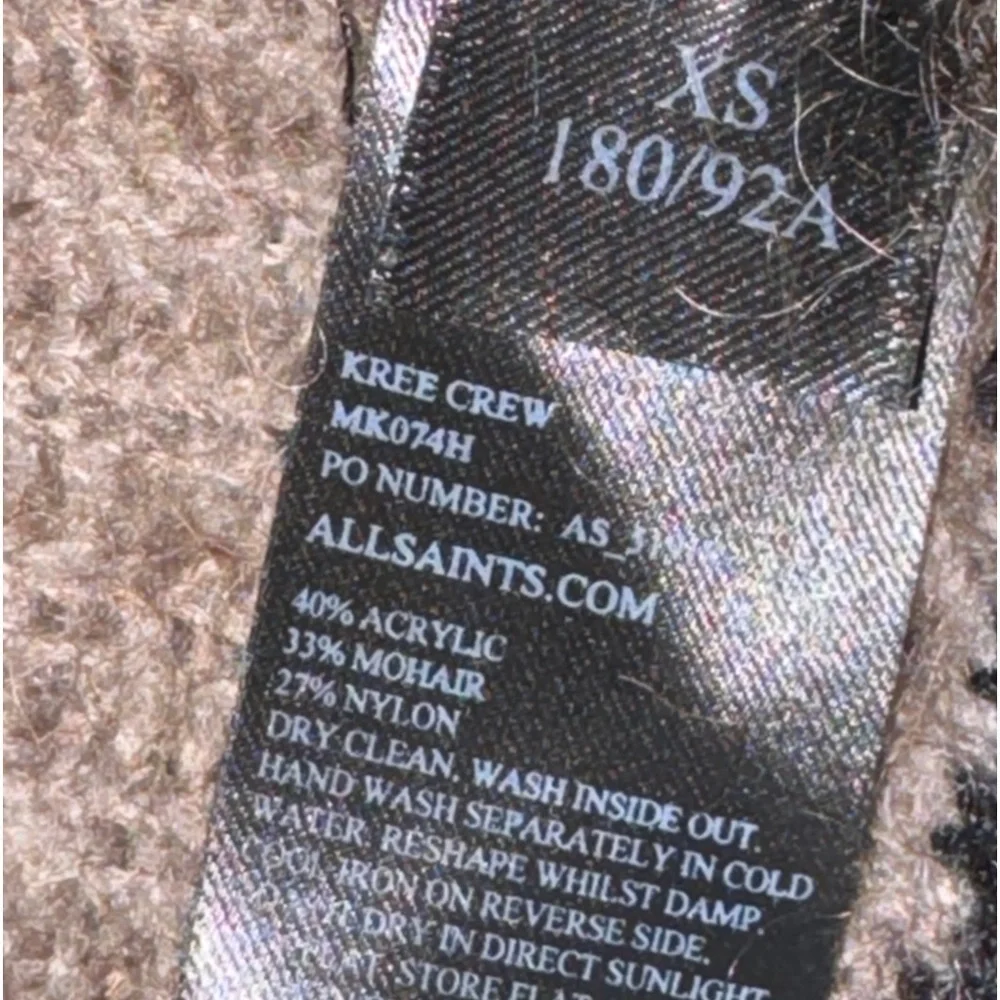 ALLSAINTS Italian Yarn Relaxed Fit Sweater